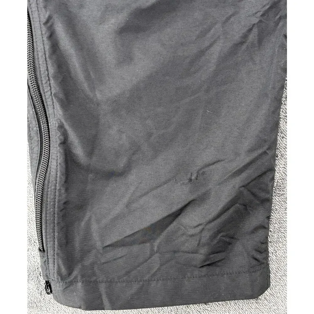 I’m?erfect L.L.Bean Men's‎ Black Nylon Outdoor Pants Medium Elastic Waist